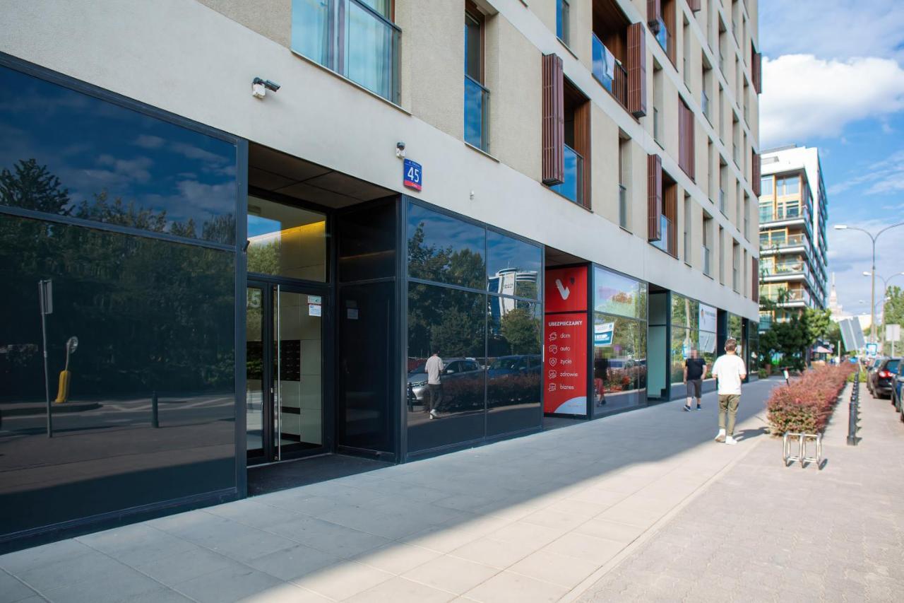 Warsaw Wola Apartment Near Nocny Market By Noclegi Renters Екстер'єр фото